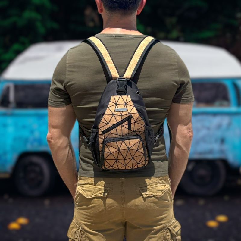 Mini Backpack Unisex Triangles Collection
