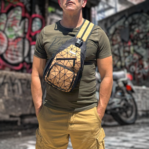 Mini Backpack Unisex Triangles Collection