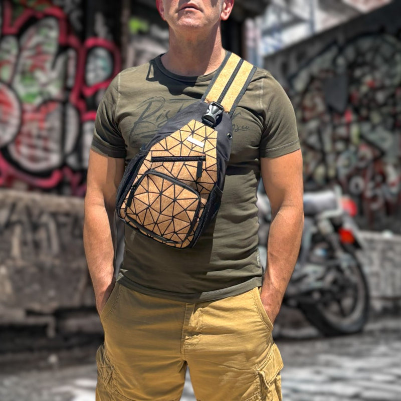 Mini Backpack Unisex Triangles Collection